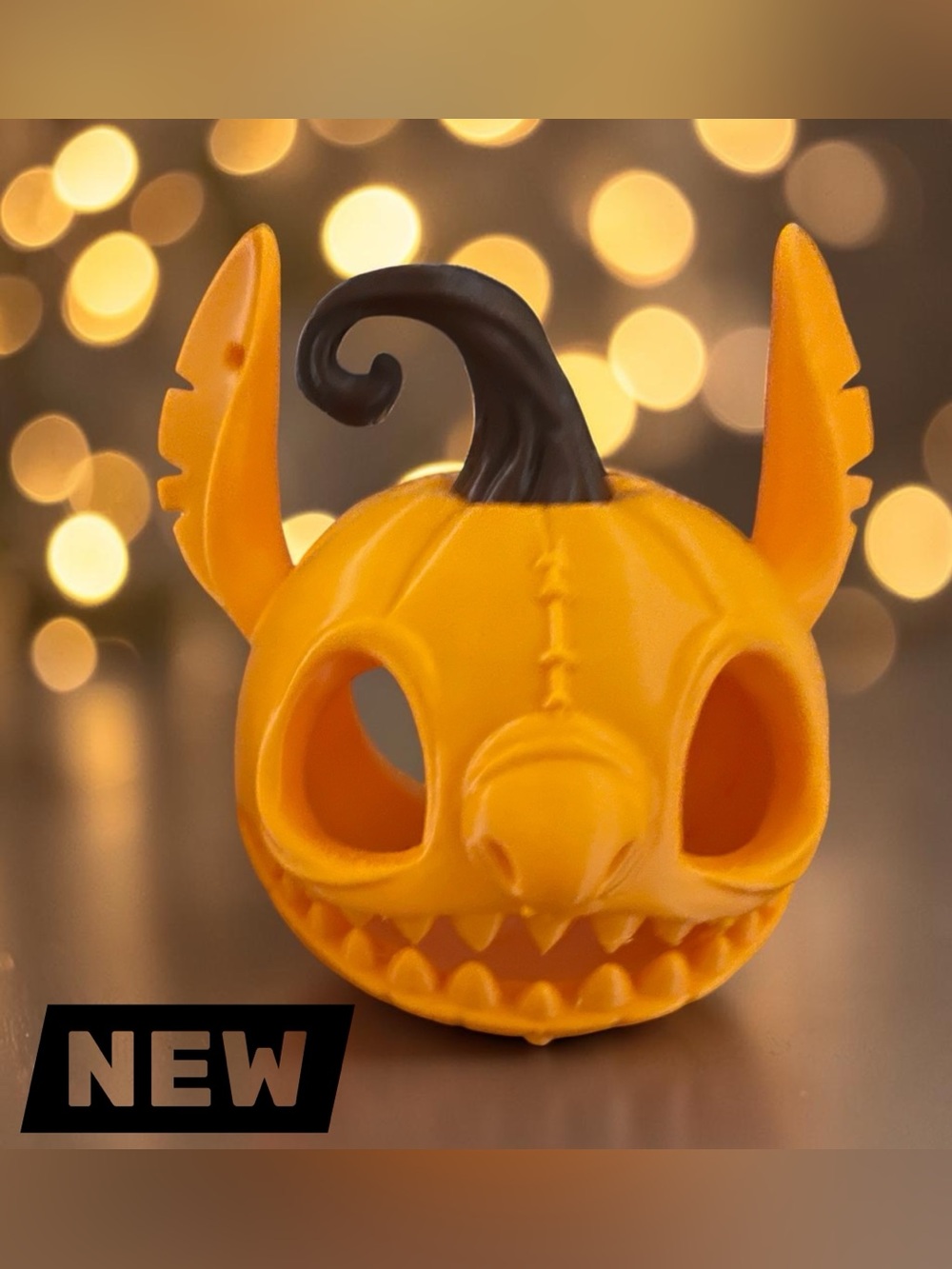 3D Printed Stitch-Inspired Tea Light Holder🎃*Tea light not included*